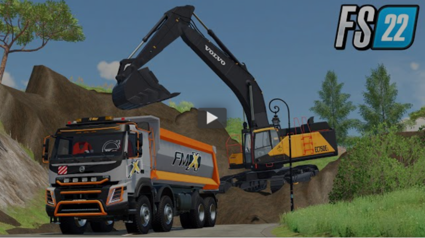 Liebherr R Excavator V Fs Mod