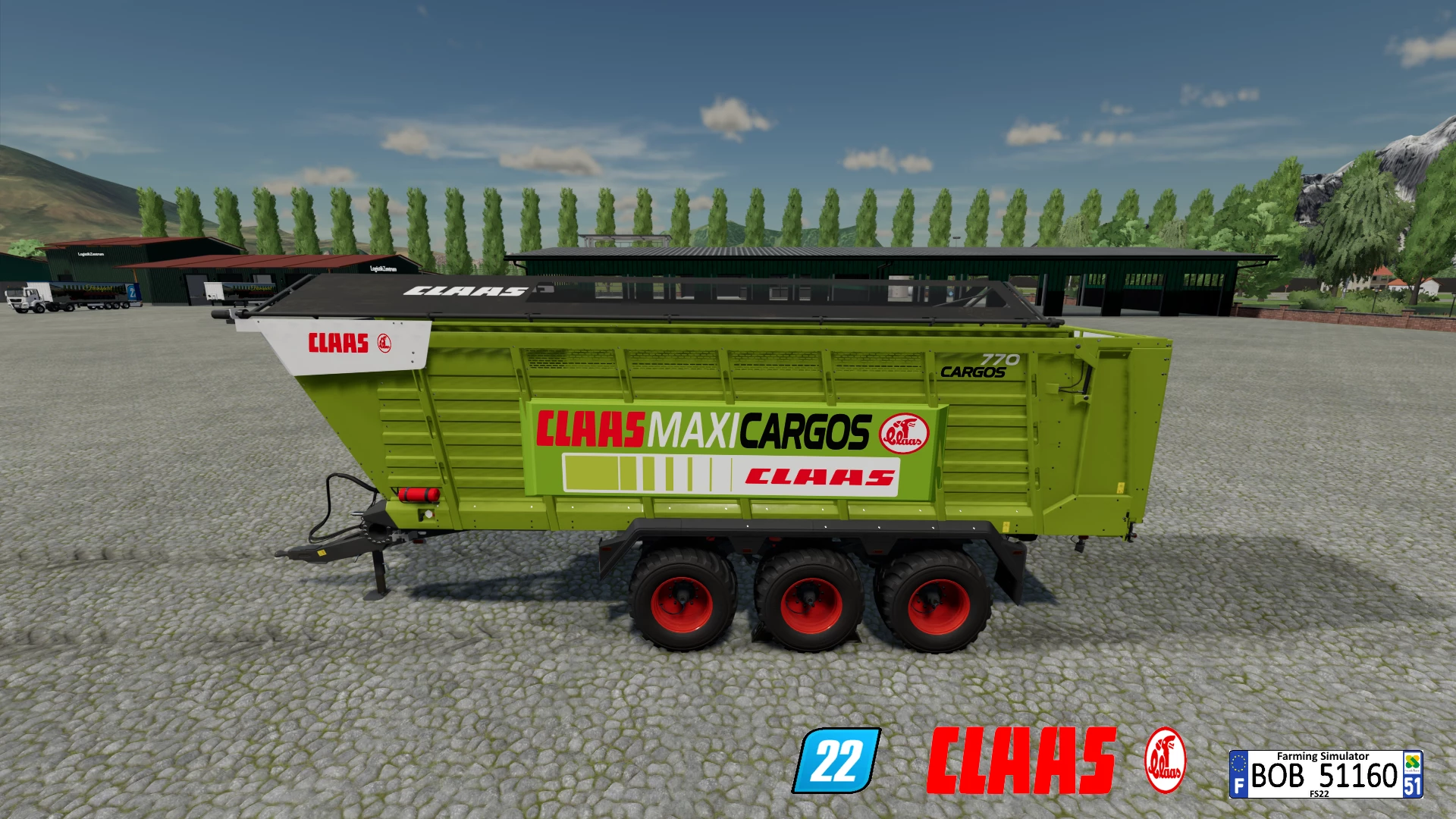 Claas Maxi Cargos By Bob V Fs Mod