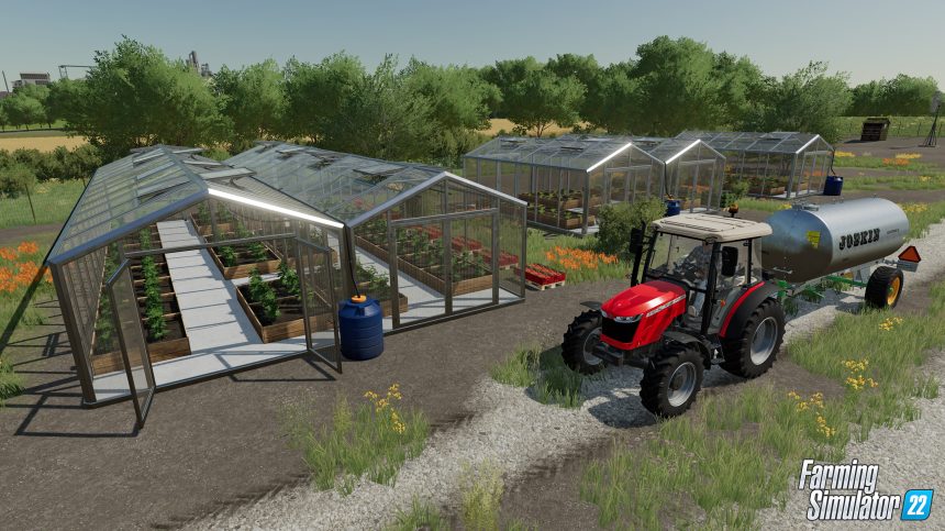 Farming Simulator 22 Greenhouses Fs22 Mod 9403
