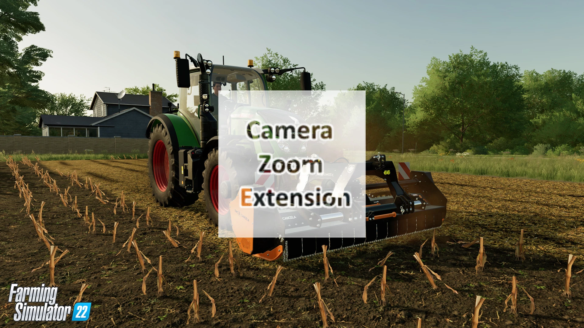 CAMERA ZOOM EXTENSION V2.0 – FS22 mod