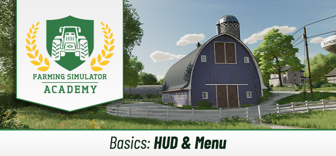 Farming Simulator 22 HUD & Game Menu