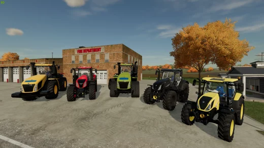 NEW HOLLAND TRACTOR PACK BY DJ MODDING V1.0