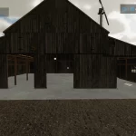 WOODEN BARN IN WHITE, RED, BROWN OR BLUE V1.0