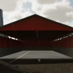 WOODEN OPEN GARAGE (WHITE, BROWN, RED AND BLUE) V1.0