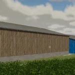 WOODEN SHED (RED, BLUE, WHITE AND BROWN) V1.0