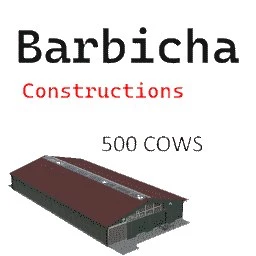 BIG COW BARN FOR 500 COWS V1.0