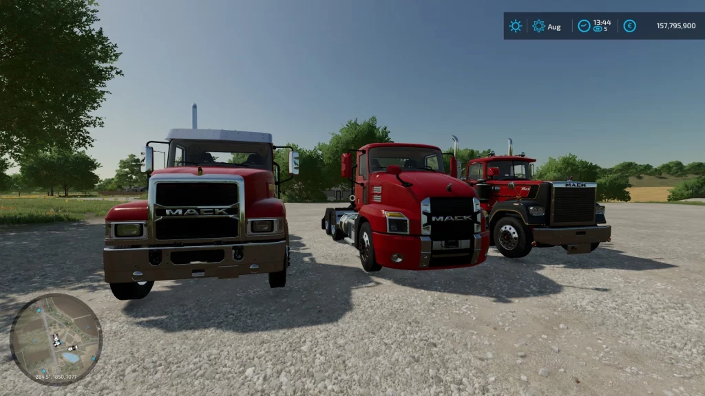 BLUELINE MACK PACK V2.0 – FS22 mod