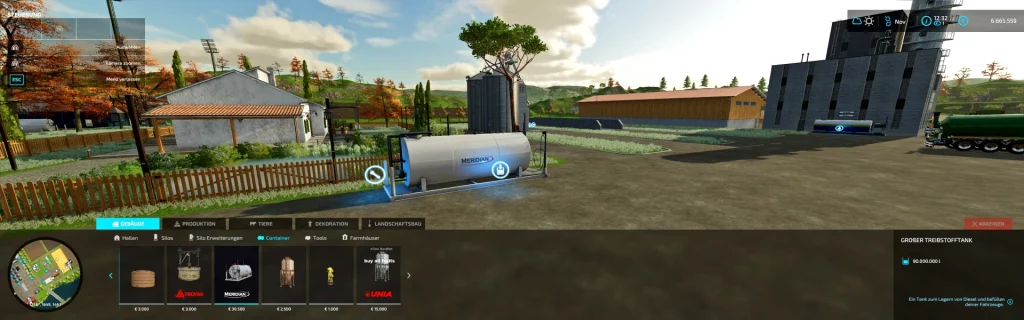 FUEL TANK WITH 90.000.000L VOLUME V1.0