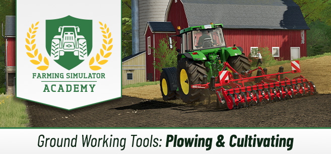 Farming Simulator 22 Plowing & Cultivating
