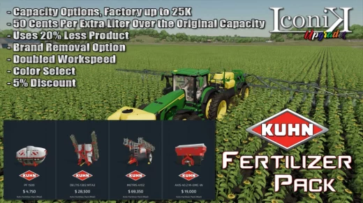 Kuhn Fertilizer Pack