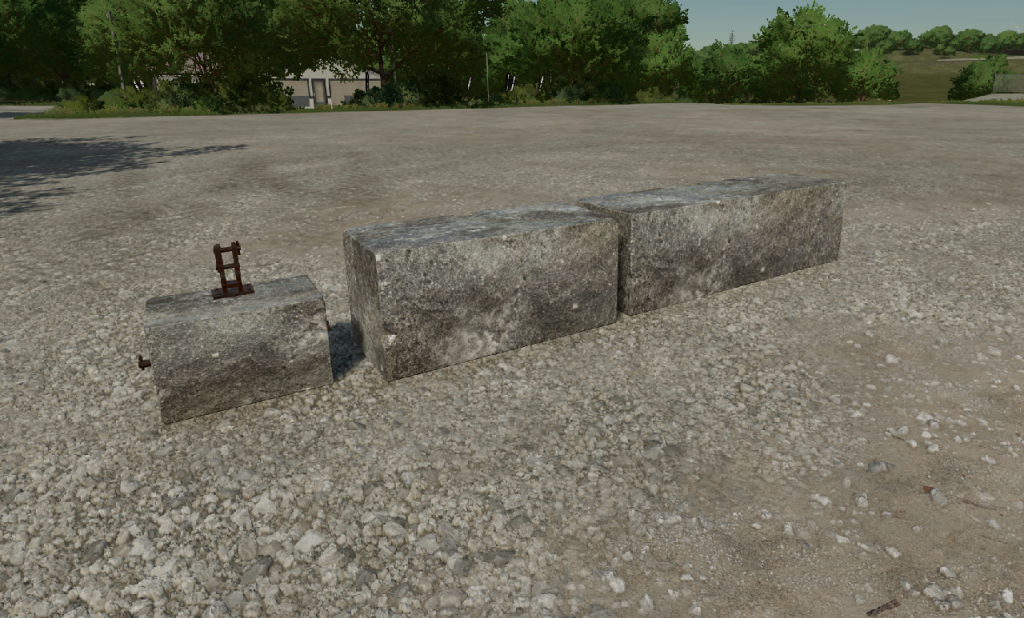 Old concrete weights v2.0