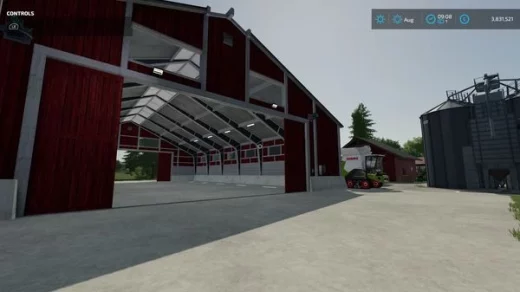 PLACEABLE VEHICLE SHED LARGE BY STEVIE V1.0