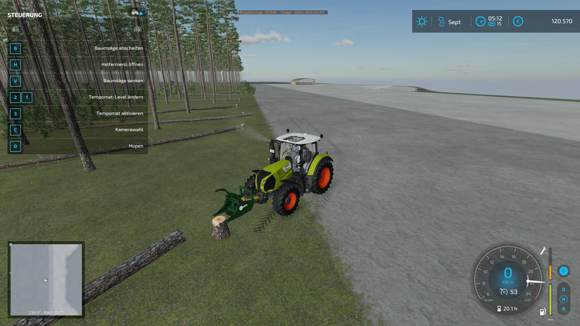 TREE SAW PACKAGE V2.1 – FS22 mod