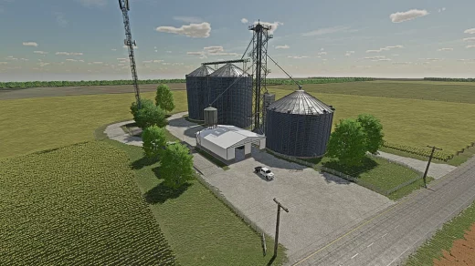 AREA 21 - CORN DRYING - FACTORY PLACEABLE V1.0