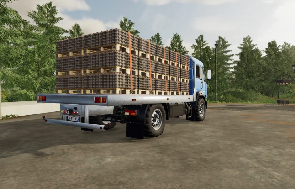 Iveco 190-38 Flatbed Wood