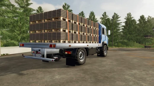 Iveco 190-38 Flatbed Wood