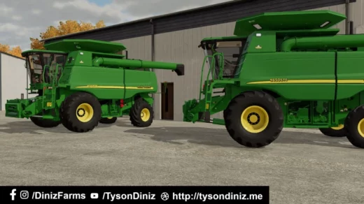 JOHN DEERE 50 AND 60 (EARLY) SERIES STS COMBINES V1.0