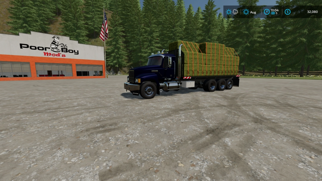 Mack Flatbed Truck – FS22 mod