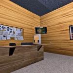 SHED WITH WORKING WORKSHOP AND OFFICE V1.0