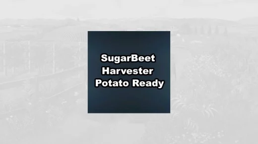 SUGARBEET HARVESTER POTATO READY V1.0