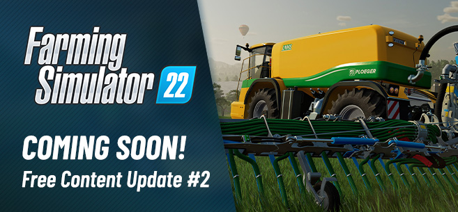 Farming Simulator 22 Patch 1.3 And More Content Coming Soon!