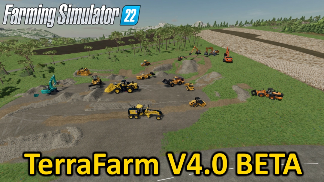 FS22: Terra Farm v 0.3.6.0 Maps Mod für Farming Simulator 22