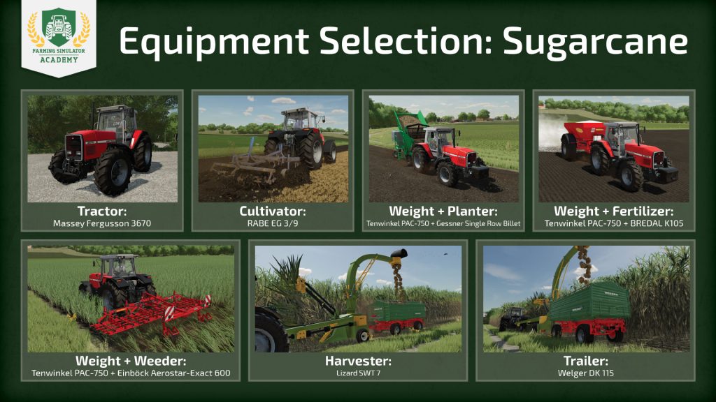 Farming Simulator 22: How to Sow and Harvest Sugarcane 