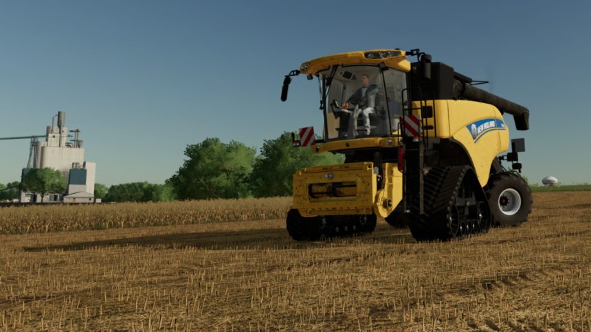 New Holland CR9090, CR9080, CR9070 V1.0 – FS22 mod