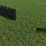 RUSTIC BRICK AND METAL FENCE V1.0