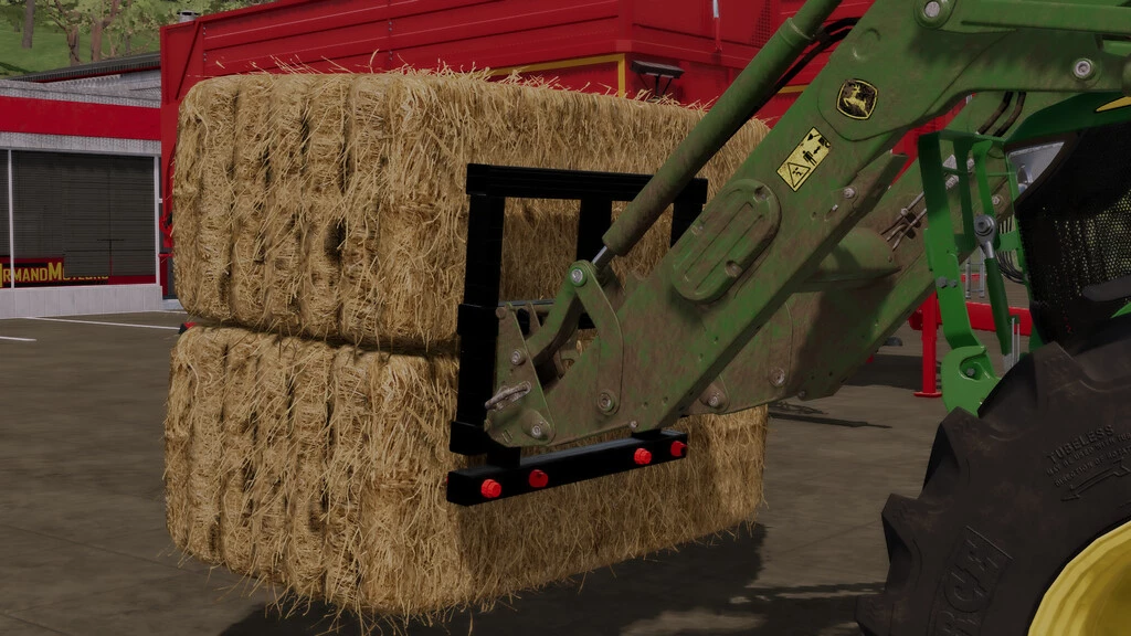 Self Made Bale Fork V10 Fs22 Mod 1329