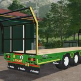 Broughan 32F bale trailer V1.0 – FS22 mod