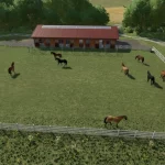 HORSE STABLE WITH PADDOCKS V1.0