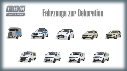 Deko-Fahrzeuge Pack V1.0