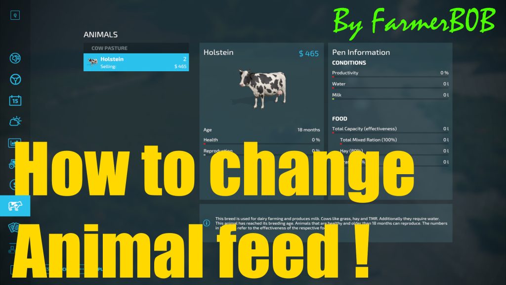 Animal Food Mod V1.0