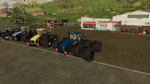 BEAST NEWHOLLAND T9 SERIES TRACTOR V1.0