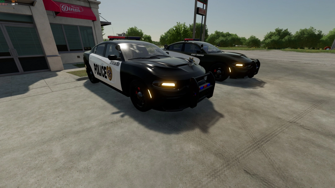Dodge Charger SRT Hellcat Police Cruiser – FS22 mod