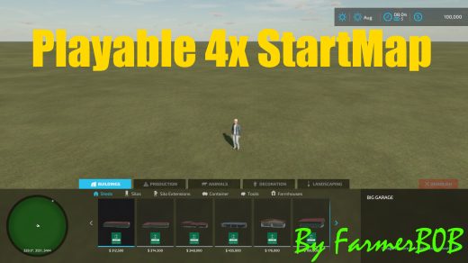 FarmerB0B's Playable StartMap V1.0