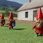 Garden gnome with different lantern colors V1.0