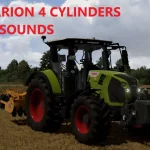 CLAAS ARION 4 CYLINDER SOUNDS V1.0