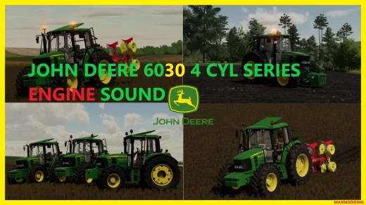 JOHN DEERE 6030 4CYL SOUNDS PREFAB V1.0