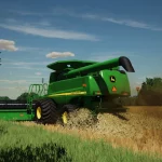 WHEAT AND BARLEY STUBBLE WITH TIRE TRACKS V1.0