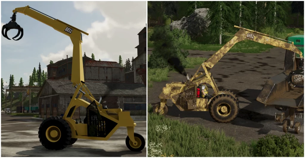 BELL LOGGER WITH TELESCOPIC ARM AND GRAPPLE V1.0