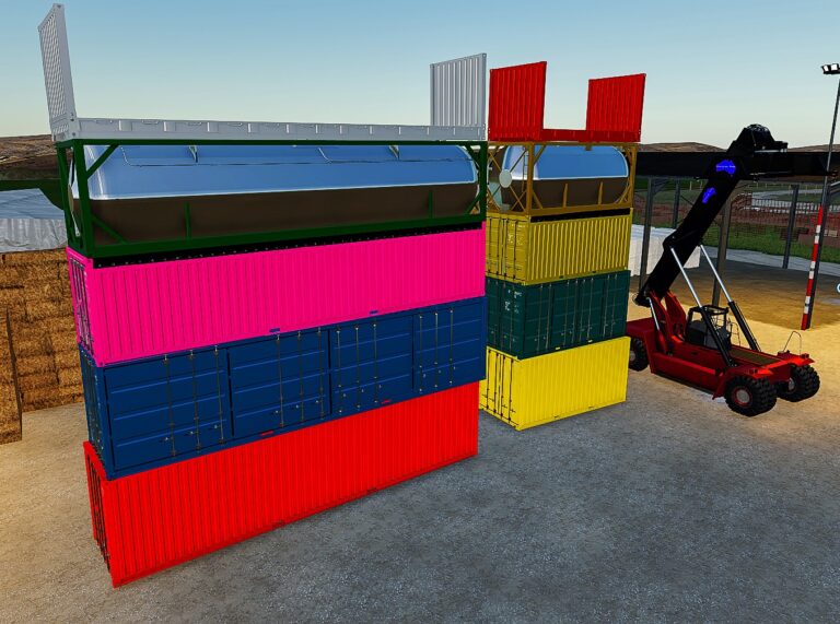Shipping Containers V12 Fs22 Mod 1671