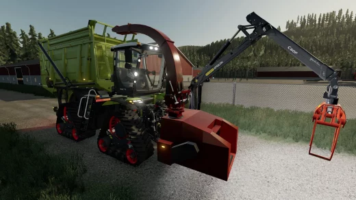 CLAAS XERION WOOD CRUSHER V1.0