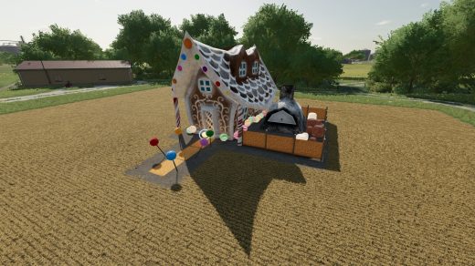 Gingerbread Farmhouse