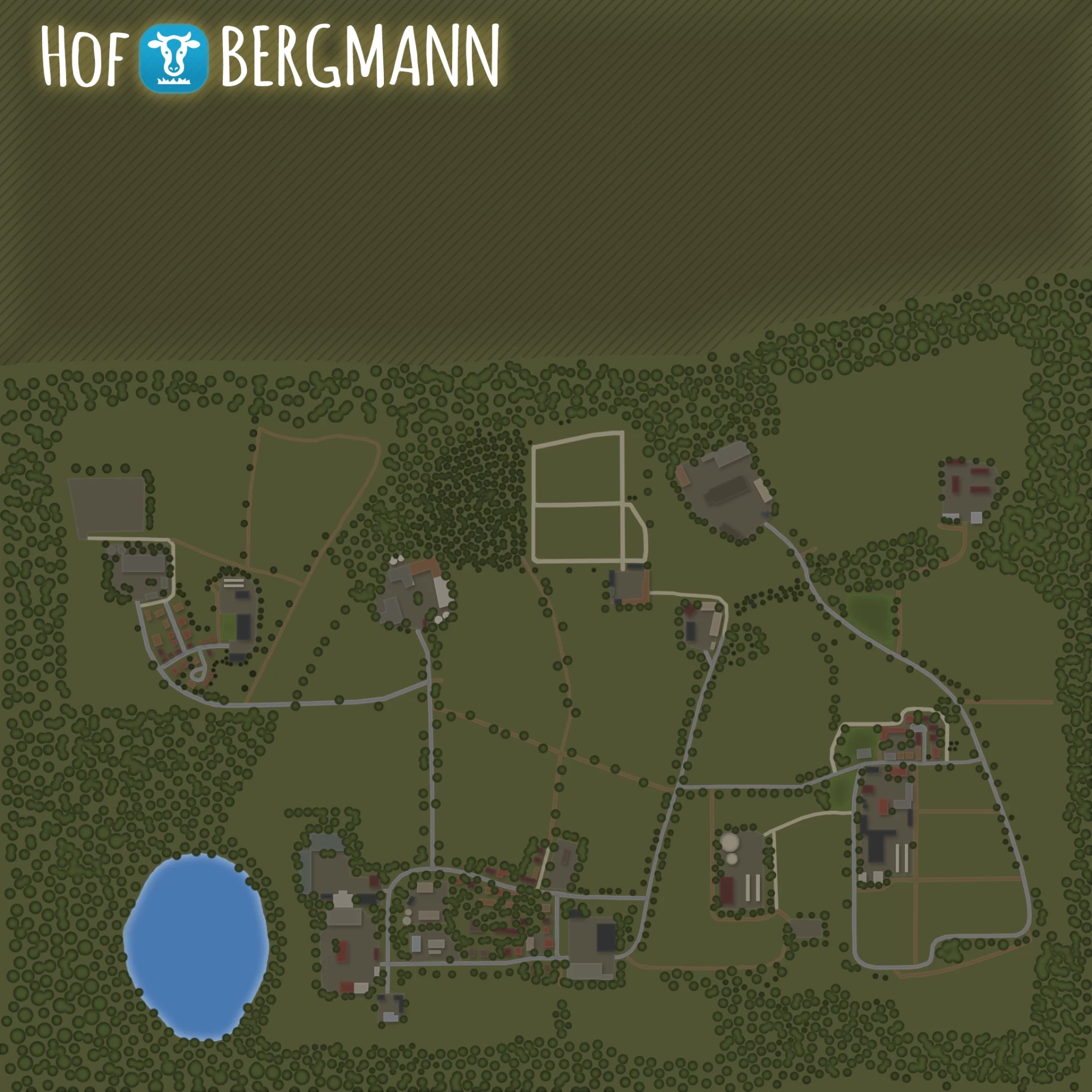 HOF BERGMANN V1.3.0.1 – FS22 MAP