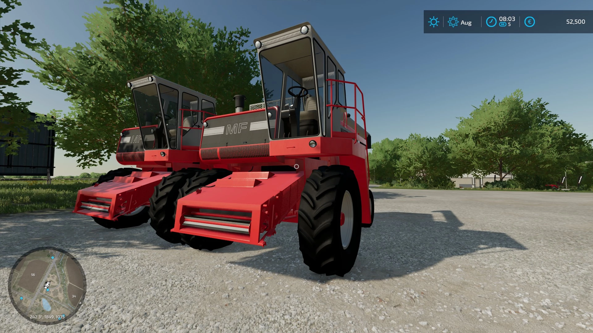 Mf M860 Combine V10 Fs22 Mod 5017