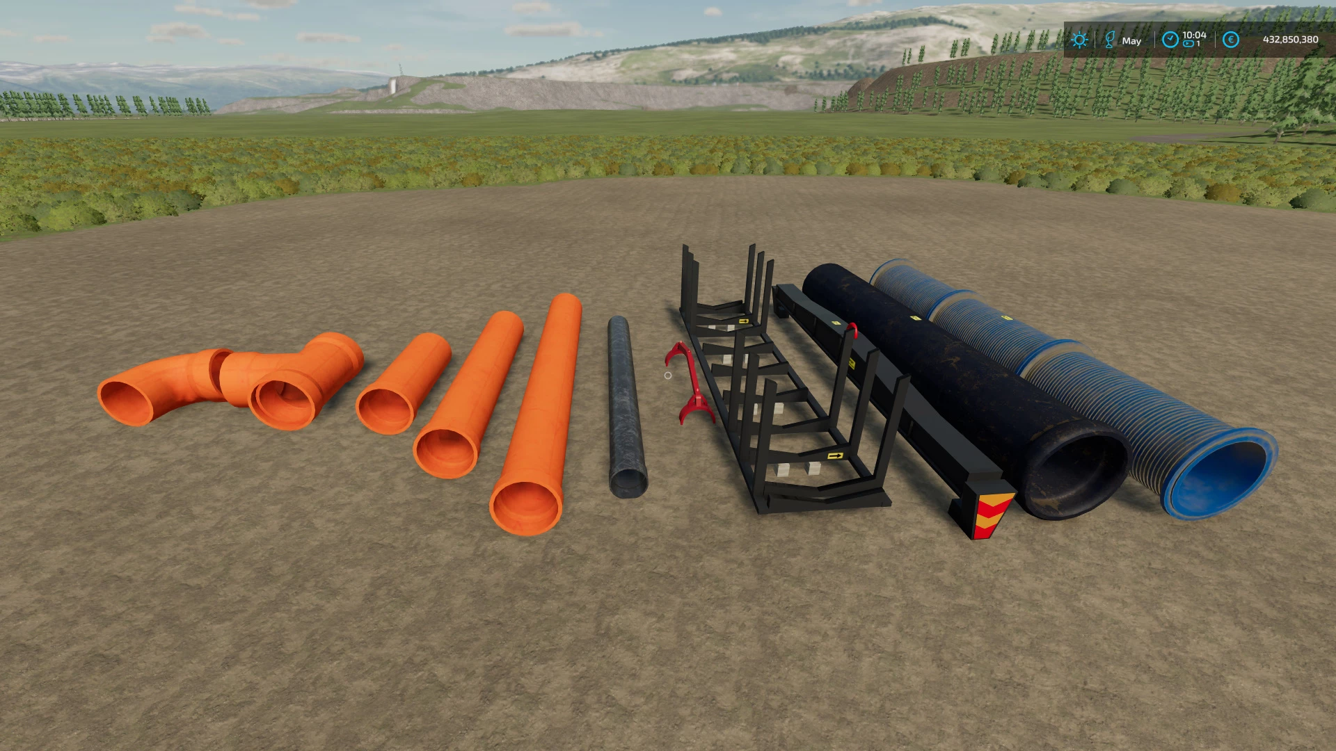 PIPE LAYER PACK V1.0 – FS22 mod