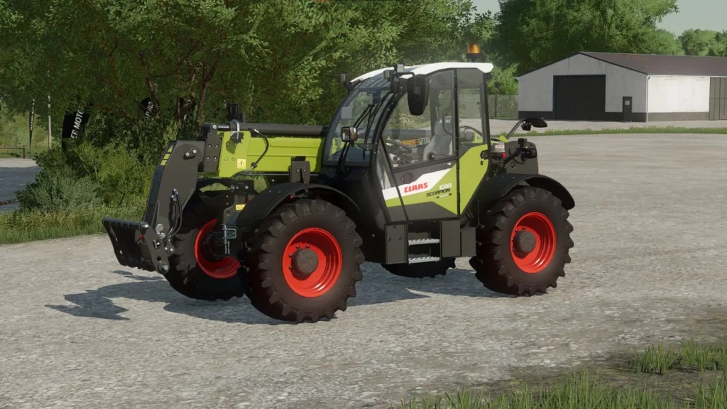 CLAAS SCORPION 1033 GREASE ADDON V1.0