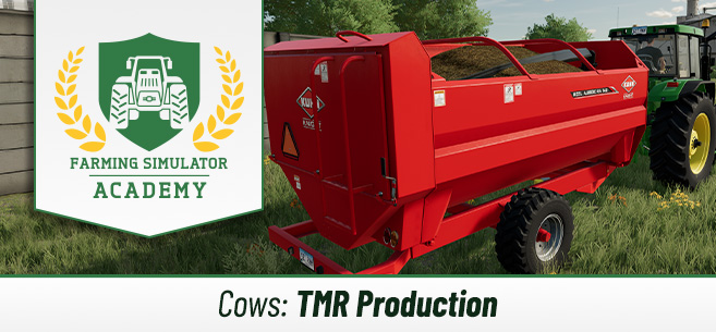 Farming Simulator 22: How to prodcue TMR (Total Mixed Ration) 